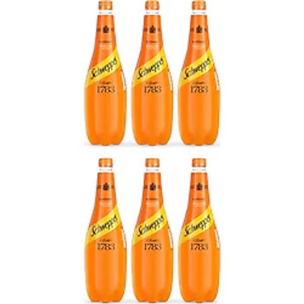 Schweppes Mandalina Aromali Gazli Icecek 1 Lt X 6 Adet