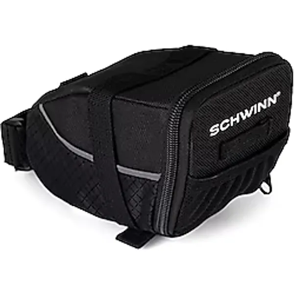 Schwinn Üniseks Bisiklet Çantası, Monte Edilmiş Aksesuarlar Bavul Postacısı, Siyah, Tek Boyut
