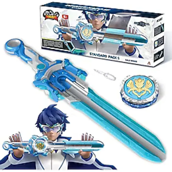 Scn Toys Infinity Nado Power Pack - Gale Wings Kılıç Fırlatıcı Ve Metal Topaç Infınity Nado Kılıç Beyblade