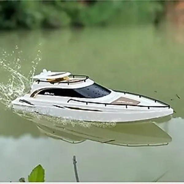 Scntoys Uzaktan Kumandalı Tekne 2.4 - 20KM Hız Yapar Çift Motorlu Sürat Teknesi