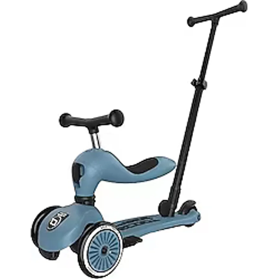 Scoot And Ride Highwaykick 1 Push And Go Mavi 3 Tekerlekli Oturaklı Çocuk Scooter