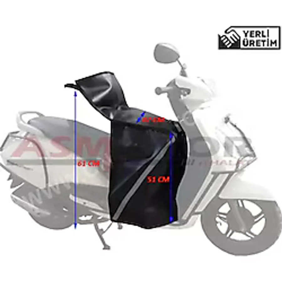 SCOOTER DİZ KORUMA ÖRTÜSÜ REFLEKTÖRLÜ - TERMAL