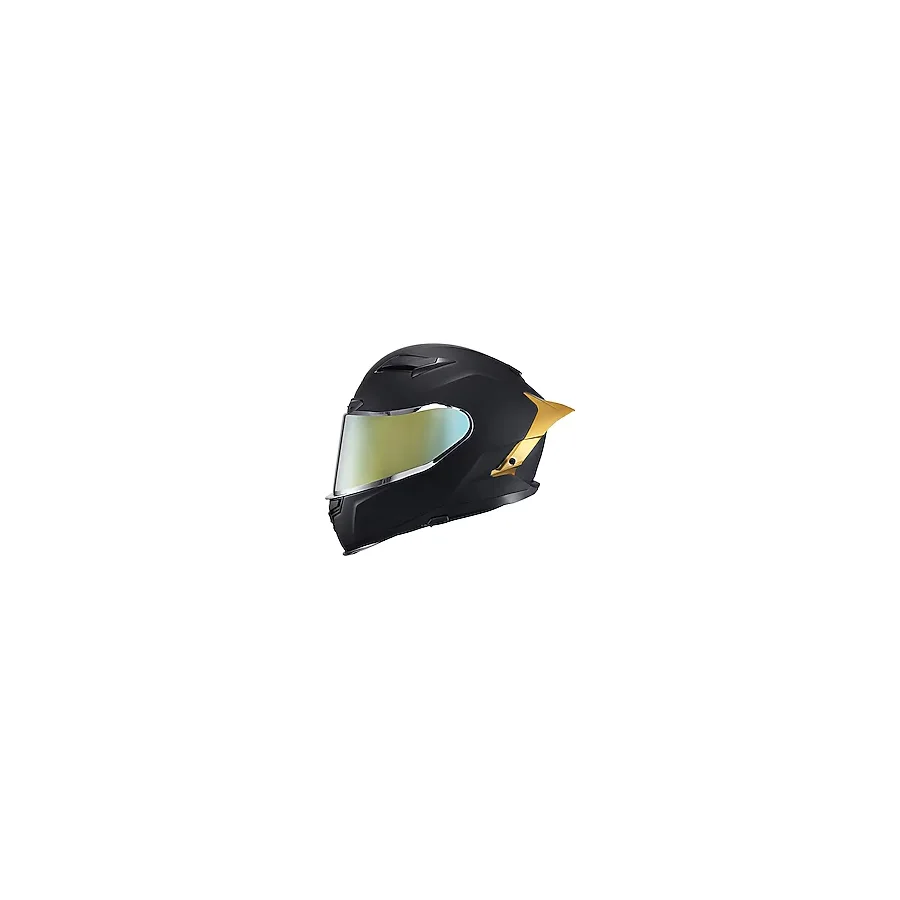 Scoyco FF871 Yaksha Motosiklet Kaskı Mat Siyah Spoiler Mod Full Face Kask