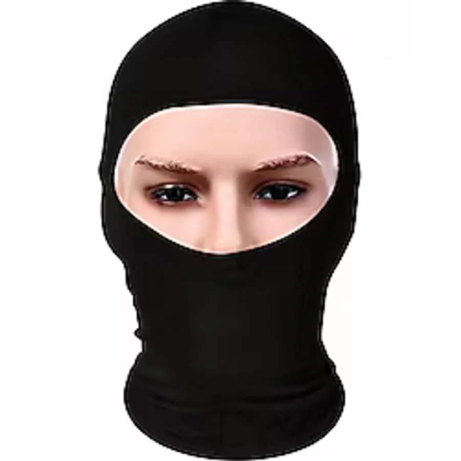 Scoyco Motosiklet Kışlık Balaklava Maske Siyah
