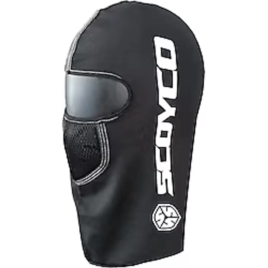 Scoyco Motosiklet Ve Bisiklet Termal Balaklava Motor Maske Yüz Koruma Siyah