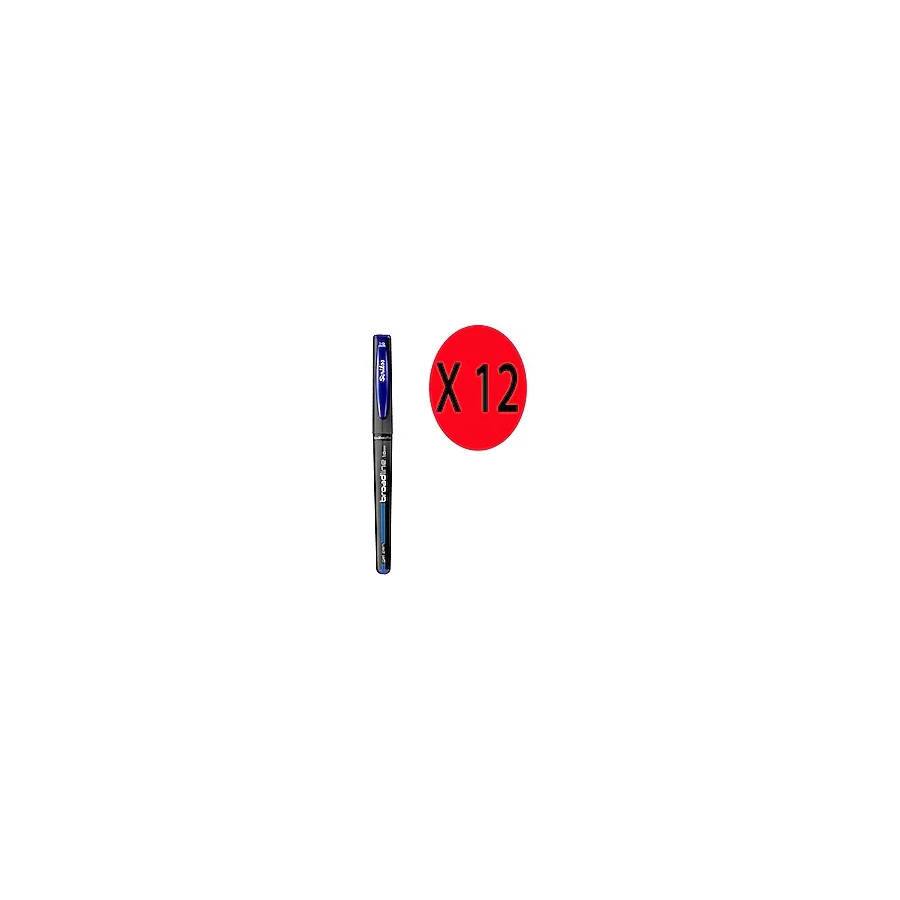 Scrikss Roller Kalem Broadline Jel 1.0 mm Mavi 12'li