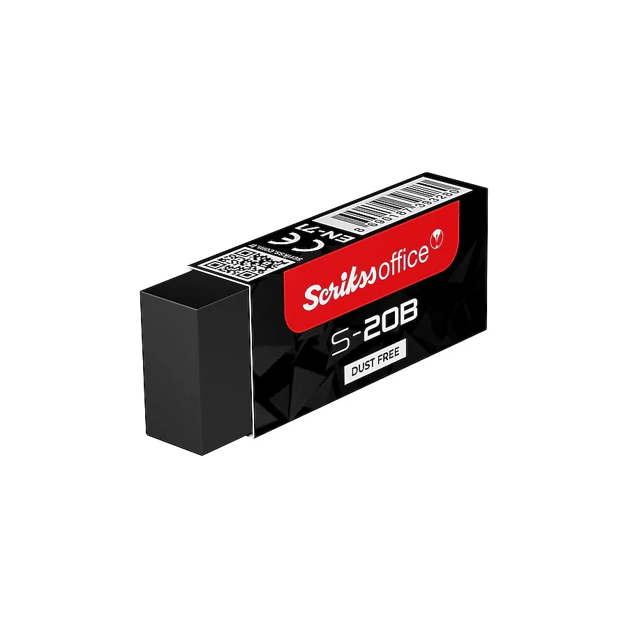 Scrikss S-20B Siyah Silgi