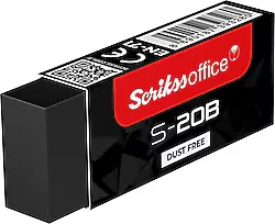 Scrikss S-20B Siyah Silgi