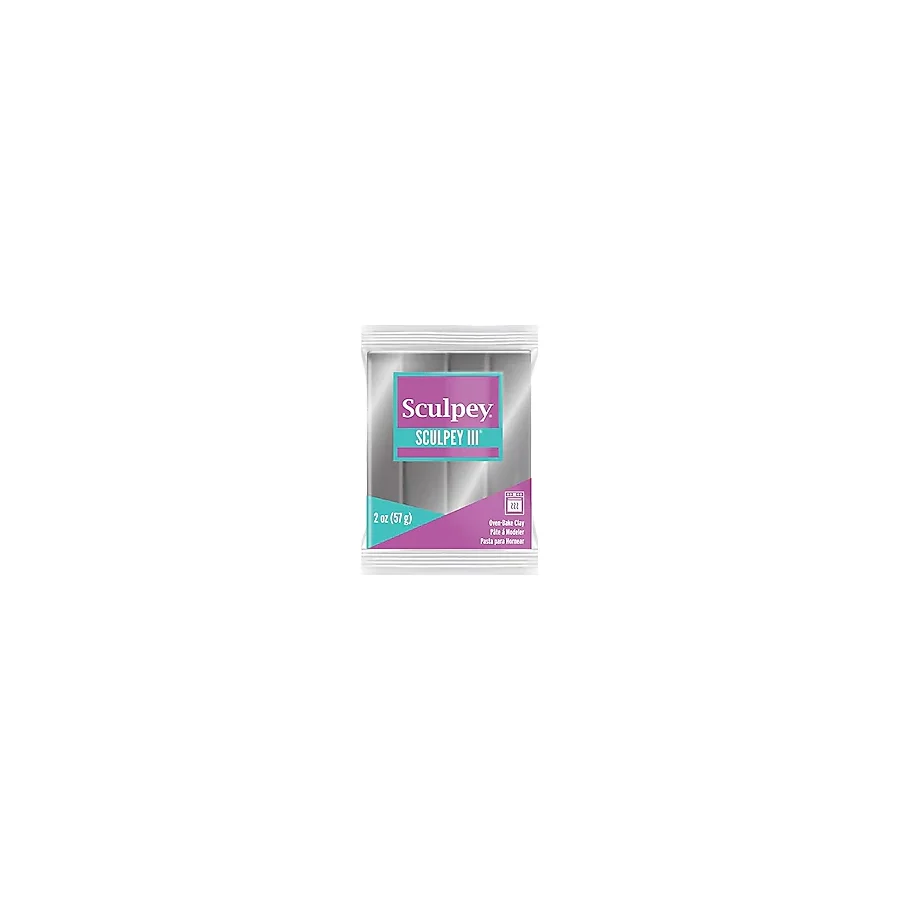 Sculpey Iıı Polimer Kil Gümüş 57gr