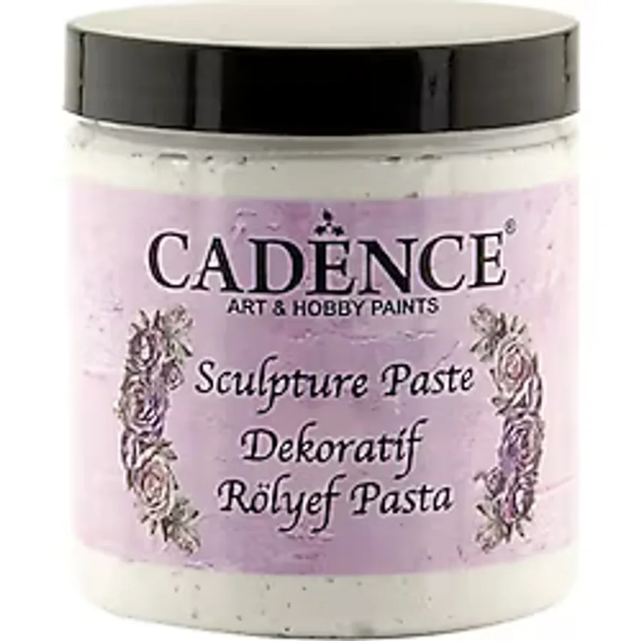 Sculpture Pasta( Dekoratif Rölyef Pasta ) Beyaz 250 Ml