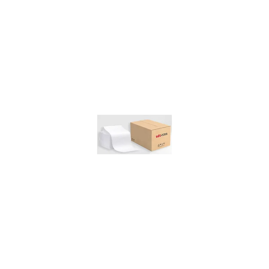 SDT Sürekli Form Kağıdı 11X24 1 Nusha 70 gr Yarım Boy 5.5 Ferforeli 2000 Adet - Beyaz