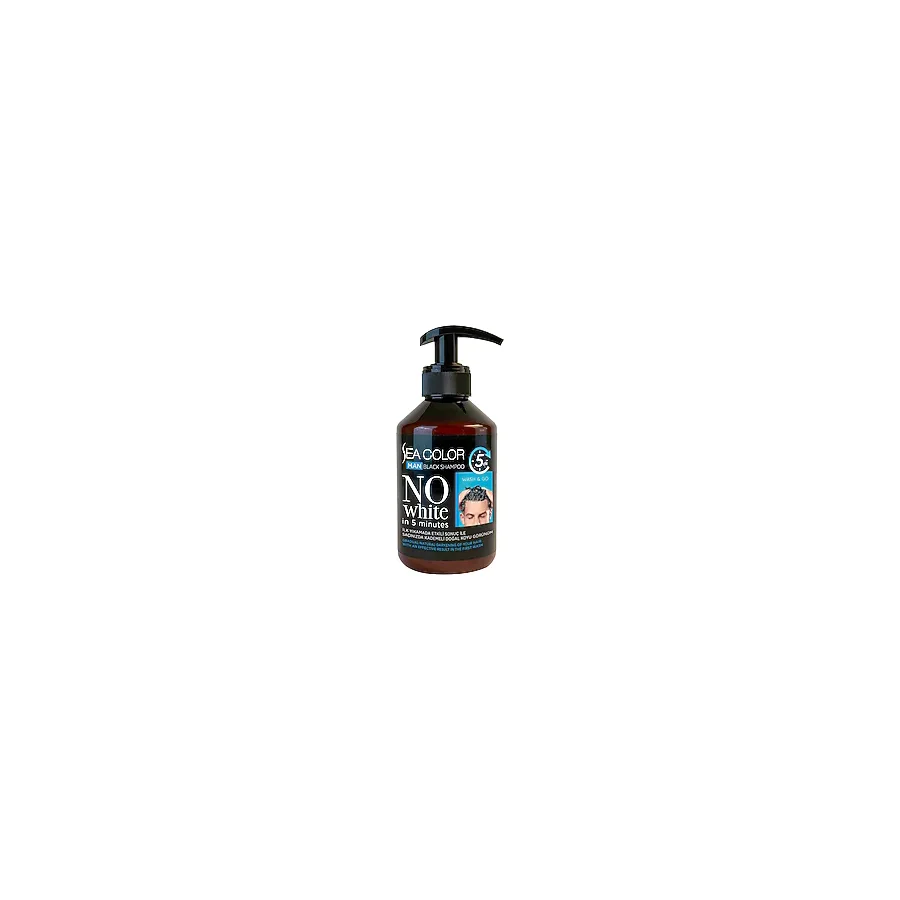 Sea Color Man Black No White 250 ml Şampuan