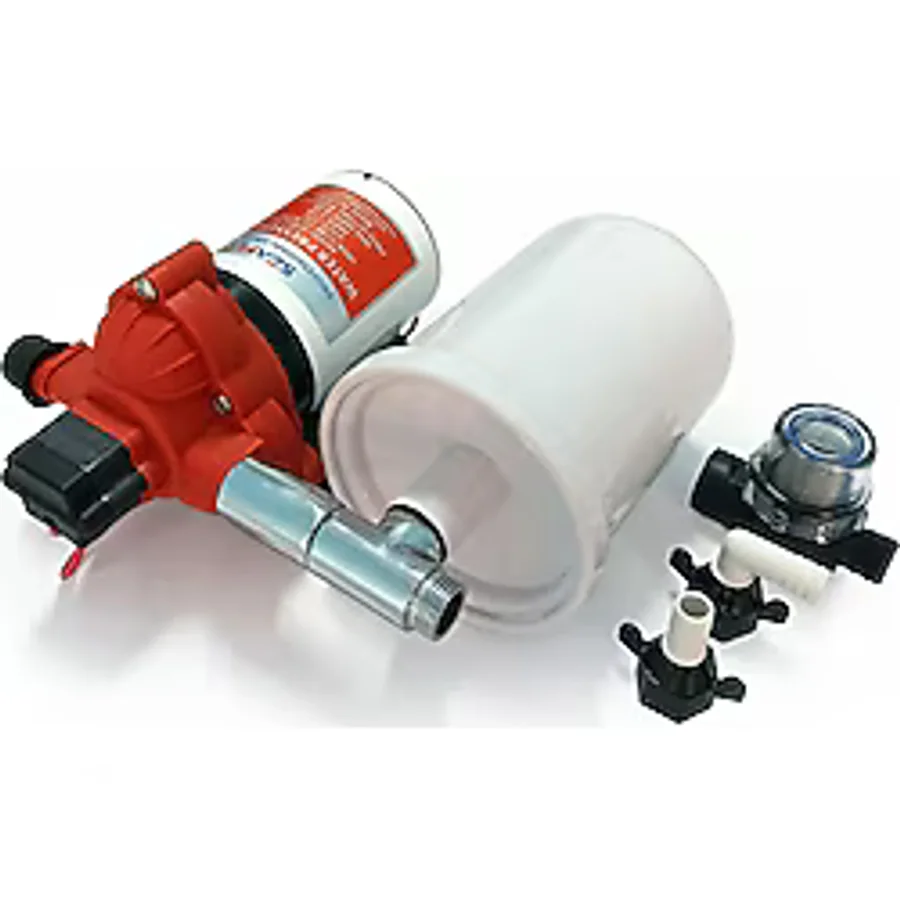 Seaflo 12 Volt 2 Lt Tanklı Otomatik Hidrofor, 11.3lt 3.1bar Tekne, Karavan Hidroforu