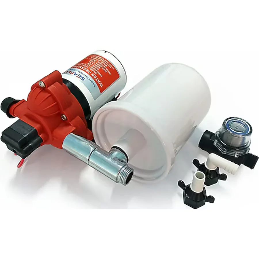 Seaflo 24 Volt 2 Lt Tanklı Otomatik Hidrofor, 11.3lt 3.1bar Tekne, Karavan Hidroforu