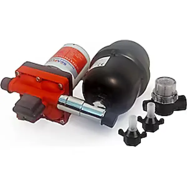 Seaflo 24 Volt 2 Lt Tanklı Otomatik Hidrofor 18,9lt 3,7bar Tekne, Yat, Karavan Hidroforu Pompası - - - 3030 Turuncu