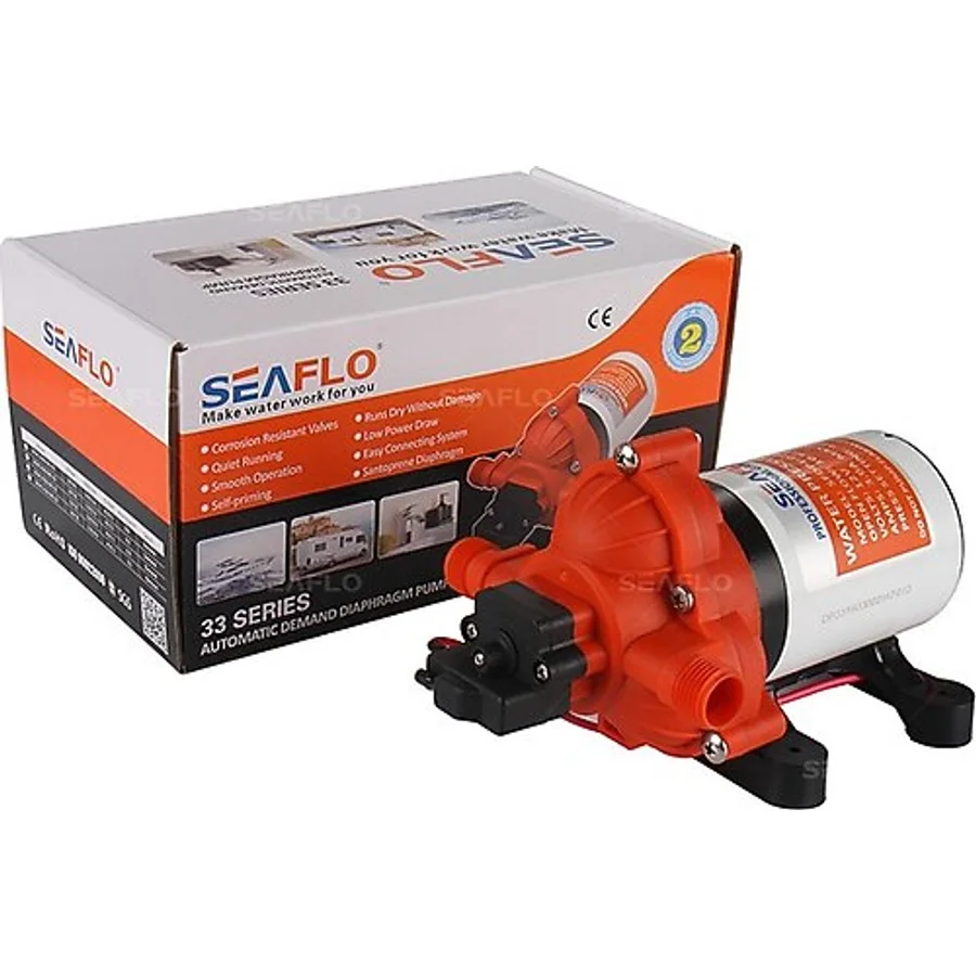 Seaflo Karavan, Tekne Hidroforu 24 Volt 11.6 Lt/Dak 45 Psi 3.1 Bar