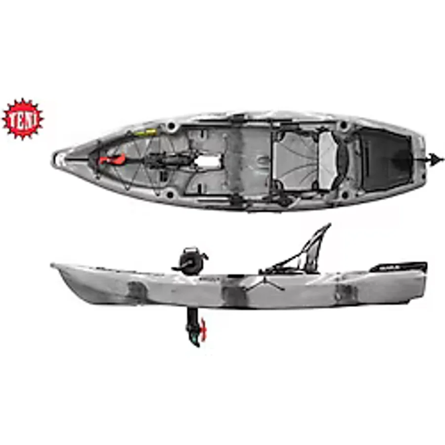 Seaflo Mako 10,5 Pedallı Kano Gri