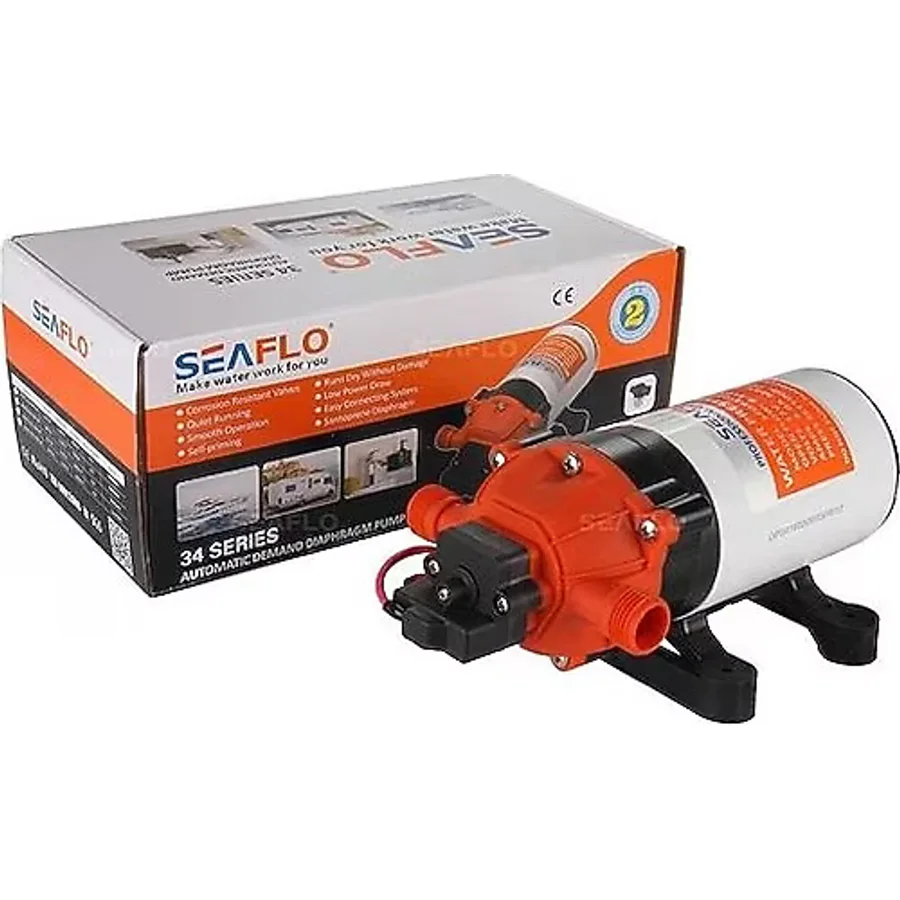 Seaflo SFDP1-016-100-34 Karavan, Tekne Hidroforu 12 Volt 6 Lt/dak 100 Psi 6.8 Bar