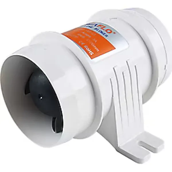 Seaflo Sfıb1-145-03 12 Volt 75 Mm Blower, Tekne Ve Yat Kanal Tipi Fan Aspiratör 145cfm