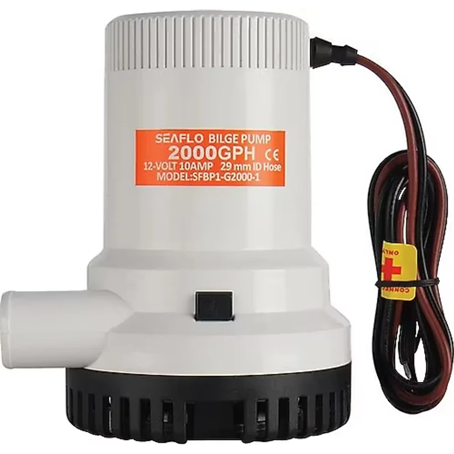 SEAFLO SİNTİNE POMPASI, 2000GPH, 12V