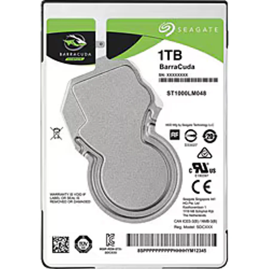 Seagate BarraCuda ST1000LM048 SATA 3.0 5400 RPM 2.5" 1 TB Harddisk