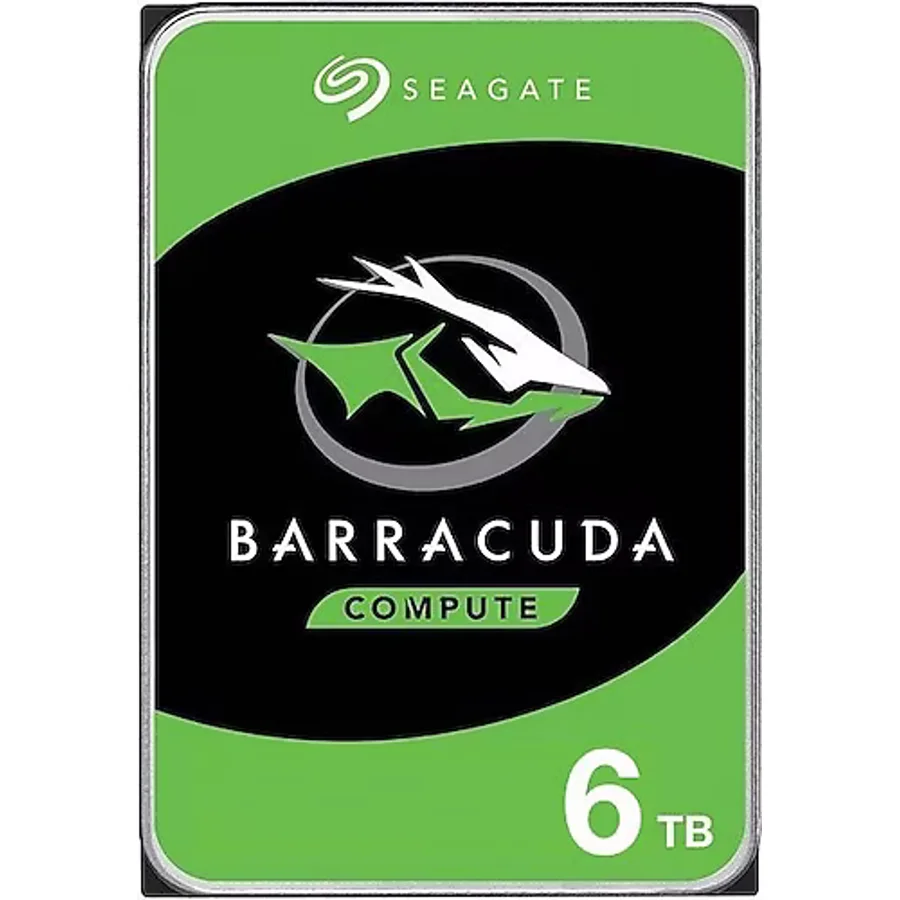Seagate BarraCuda ST6000DM003 SATA 3.0 5400 RPM 3.5" 6 TB Harddisk