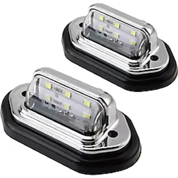 Sealux Marine Plaka & Merdiven Lambası Beyaz Led 12-24V Çiftli Beyaz