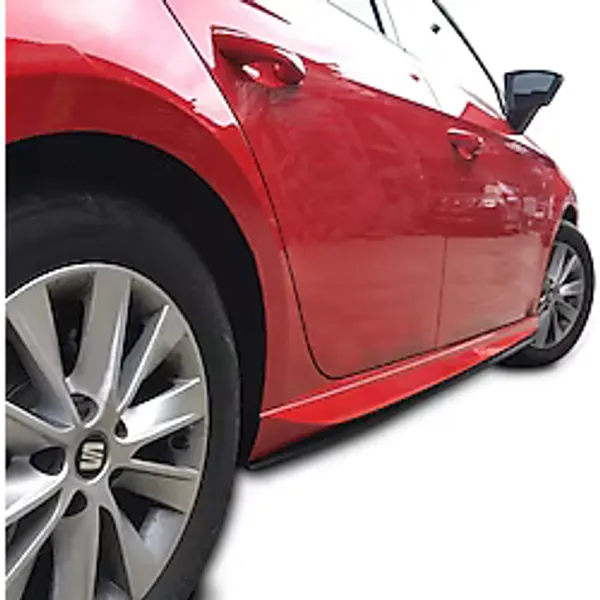 Seat Leon Uyumlu Mk3 5F (2013-2019) Aerodinamik Yan Marşpiyel Lip (Plastik)
