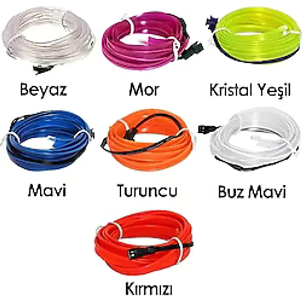 Seat Toledo Torpido Ledi Ip Led Neon Şerit 3 Metre