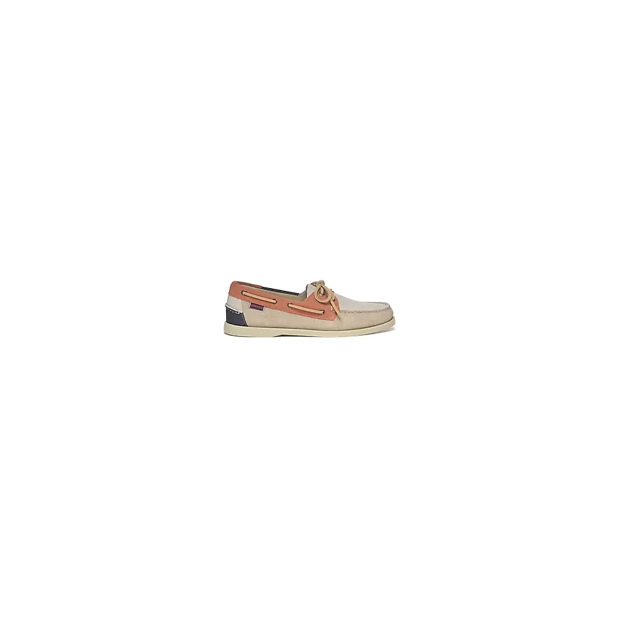 Sebago Portland Fleshout Spinnaker 72128TW-ABNSE Bej Erkek Loafer Ayakkabı