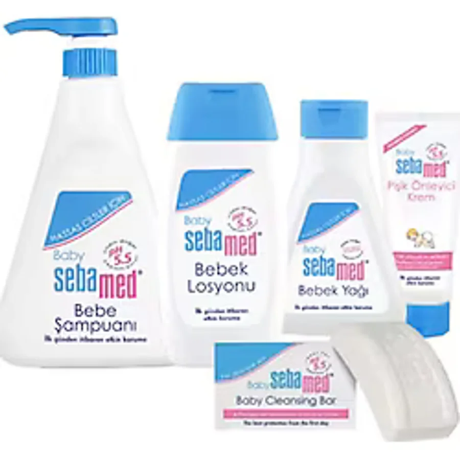 Sebamed 5'li Süper Bebek Bakım Seti