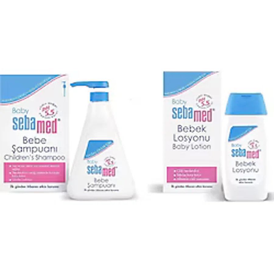 Sebamed Bebe Şampuanı 500 ml - Sebamed Bebek Losyonu 200 ml