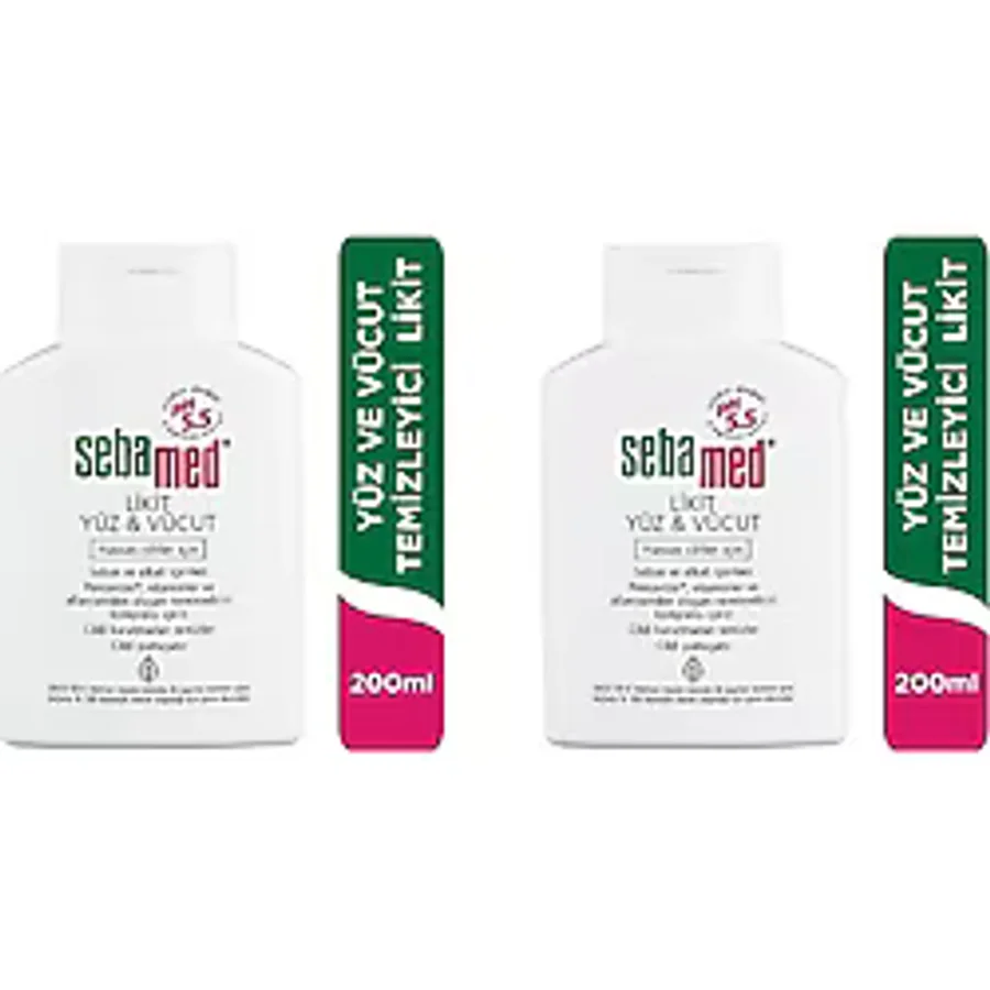Sebamed Likit 200 ml Yüz ve Vücut Temizleme Jeli