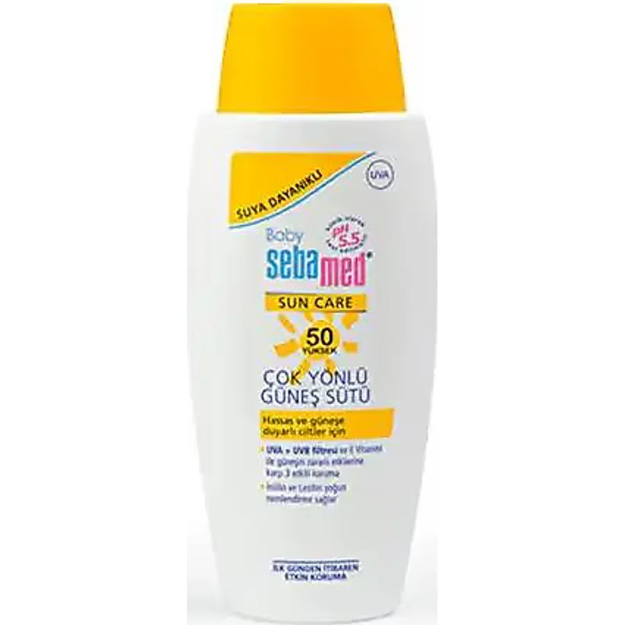 Sebamed Sun Care Çok Yönlü Koruyucu 100 ml 50 Faktör Bebek Güneş Sütü