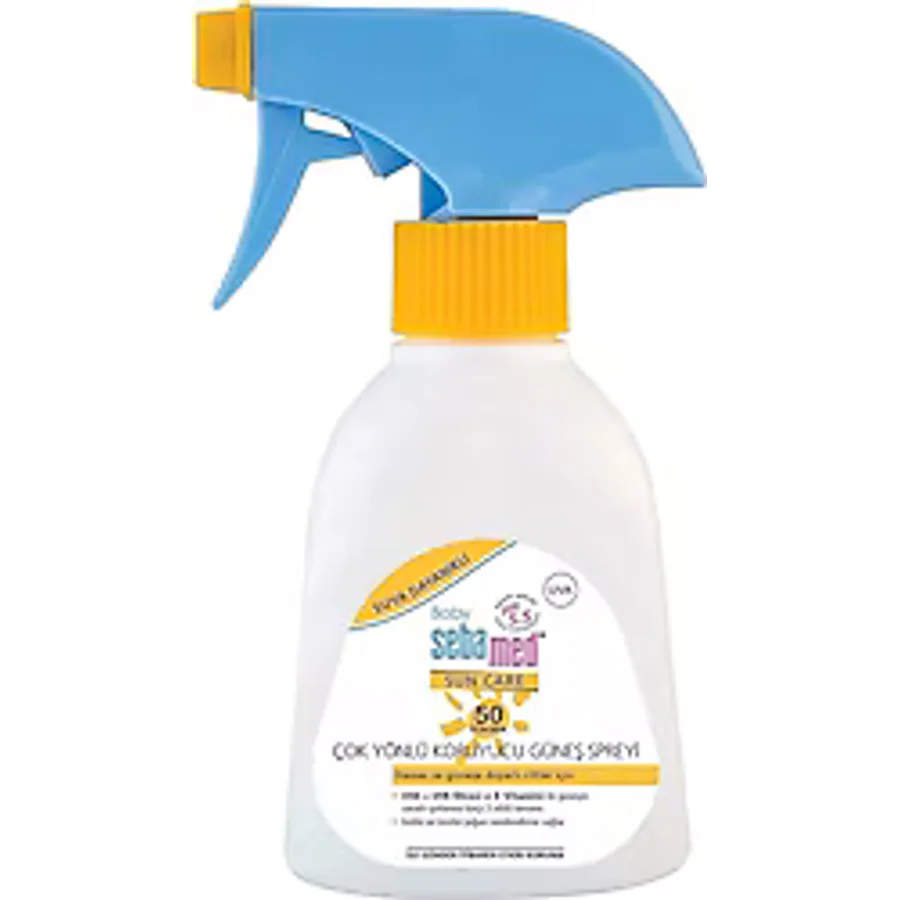 Sebamed Sun Care Çok Yönlü Koruyucu 200 ml 50 Faktör Sprey Bebek Güneş Kremi