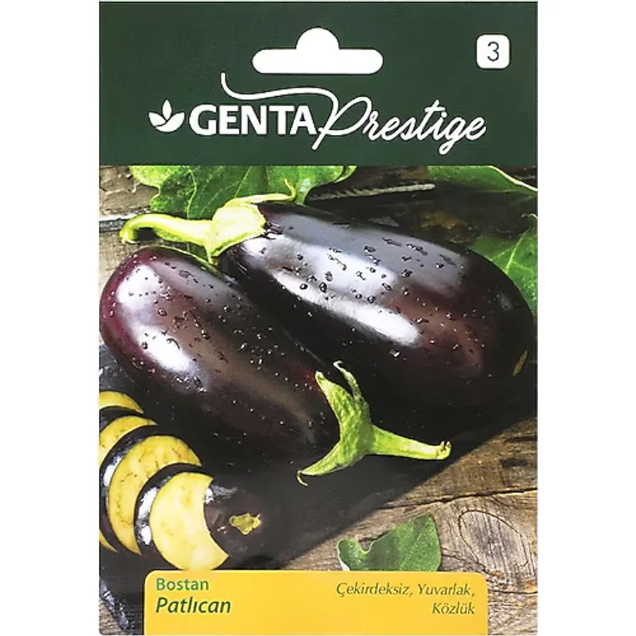Sebze Tohumu Bostan Patlıcan Genta Prestige