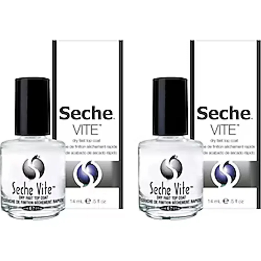 Seche Vite Dry Fast Top Coat 14 ml Hızlı Kurutucu Üst Kaplama 2 Adet Oje