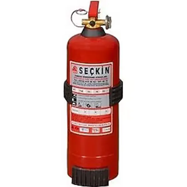 Seçkin Yangın Tüpü 2 kg Tozlu Yangın Söndürücü Ev ve Araç Uyumlu Güvenlik Aracı