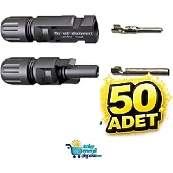 Sed Solar Konnektör Set (30A - 1000V) (50 Adet) - YOK