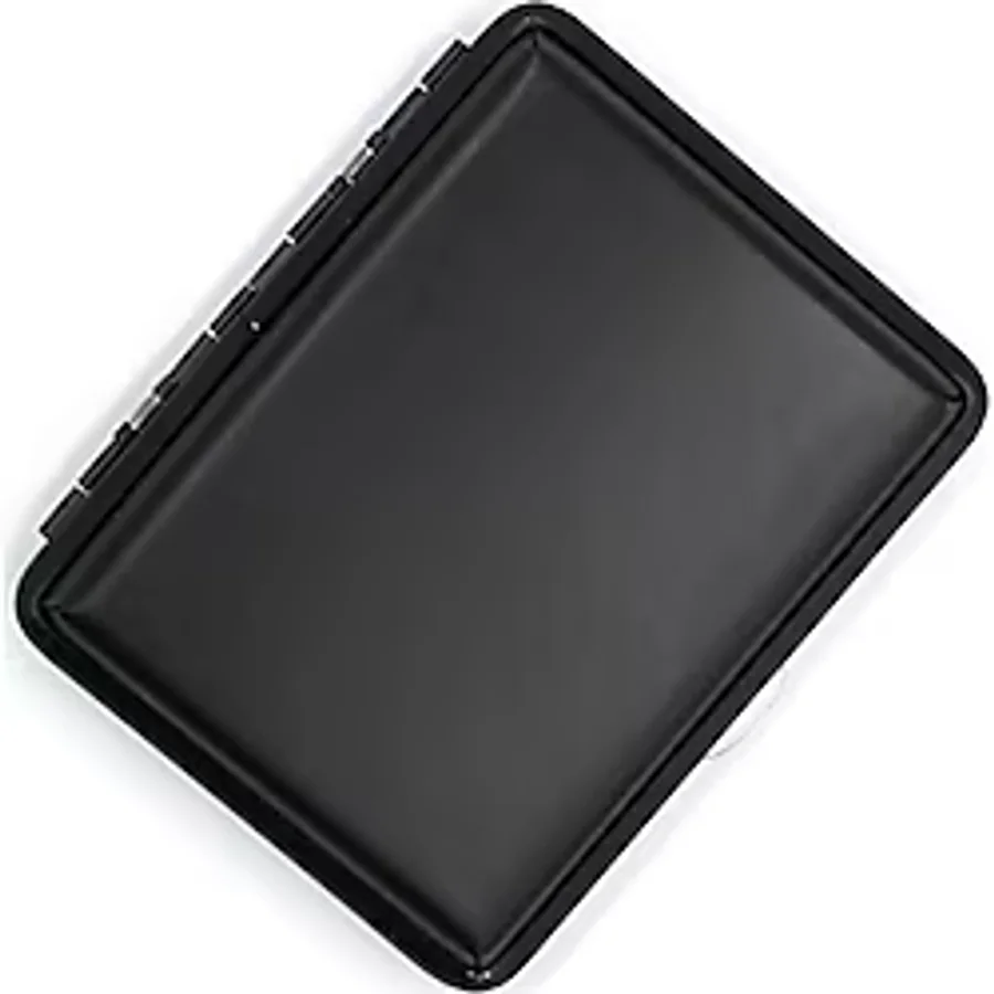Sedef Silver Metal Mat Siyah Sigara Tabakası
