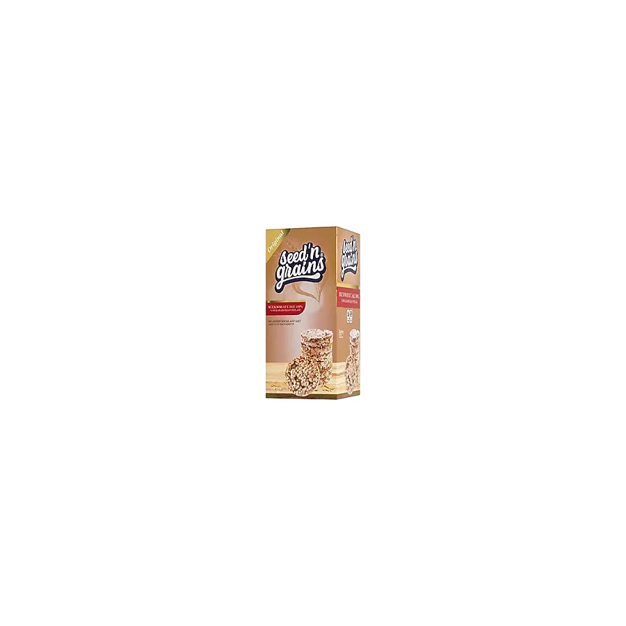 Seed'n Grains Glutensiz Karabuğday Patlağı 125 gr