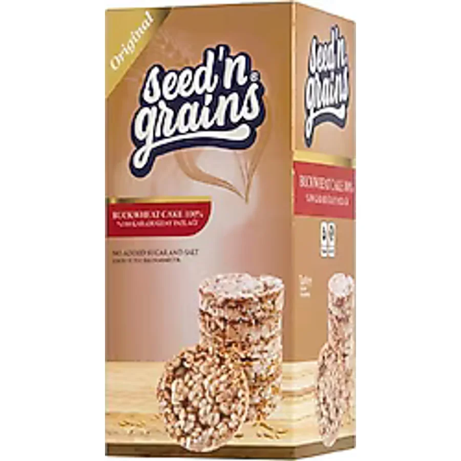 Seed'n Grains Karabuğday Patlağı 125 gr