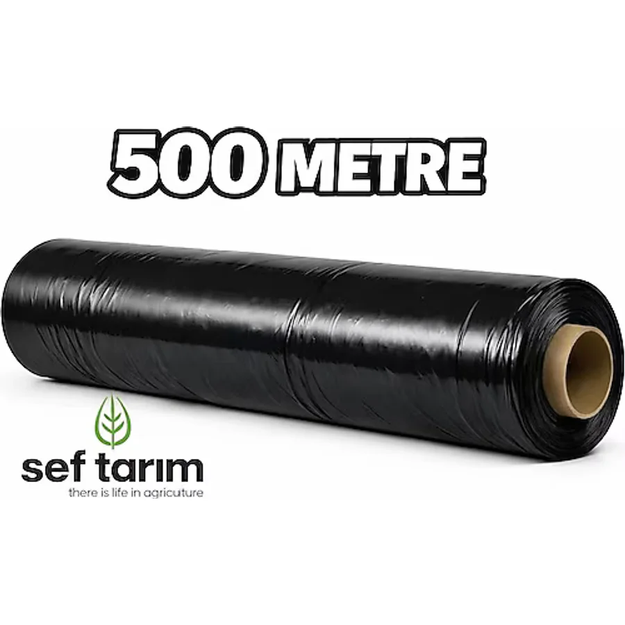 SEF TARIM Malç Naylonu 1,2m En 500m Uzunluk 25 Micron
