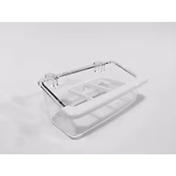Şeffaf Izgaralı Kuş Yemlik Kuş Yemliği 10 cm