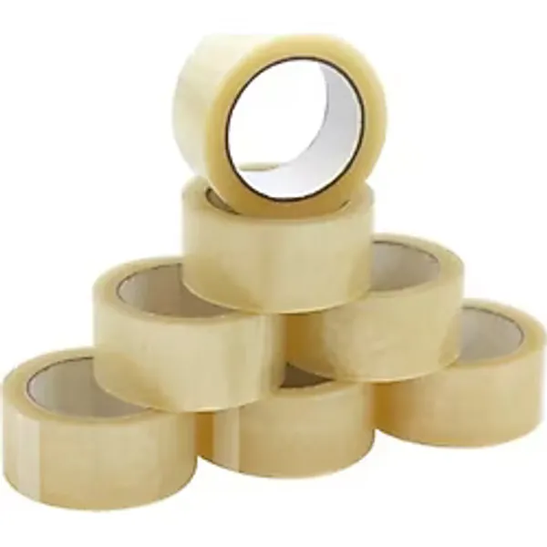 ŞEFFAF KOLİ BANDI 45mm x 100mt - 6 ADET