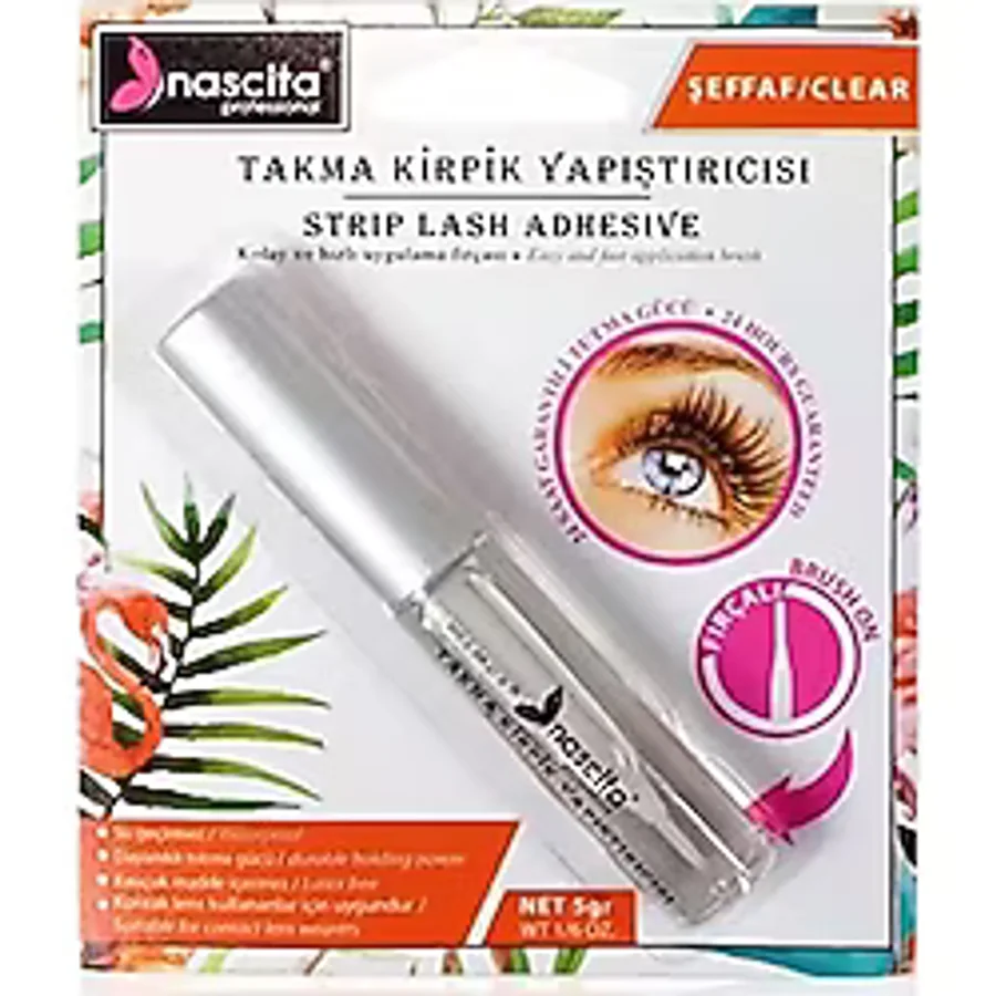 Şeffaf Takma Kirpik Yapıştırıcı 5 Gr. - 08