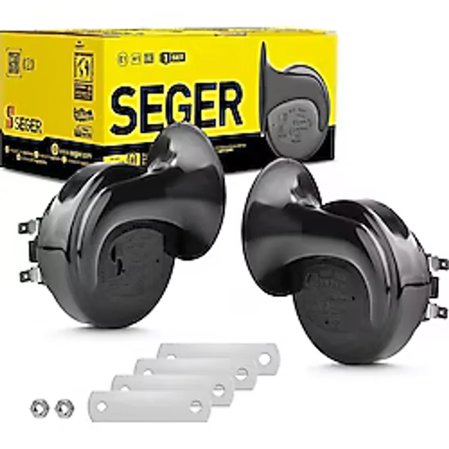 Seger 12V Dadat Korna Çift Fişli İkili Takım Salyangoz
