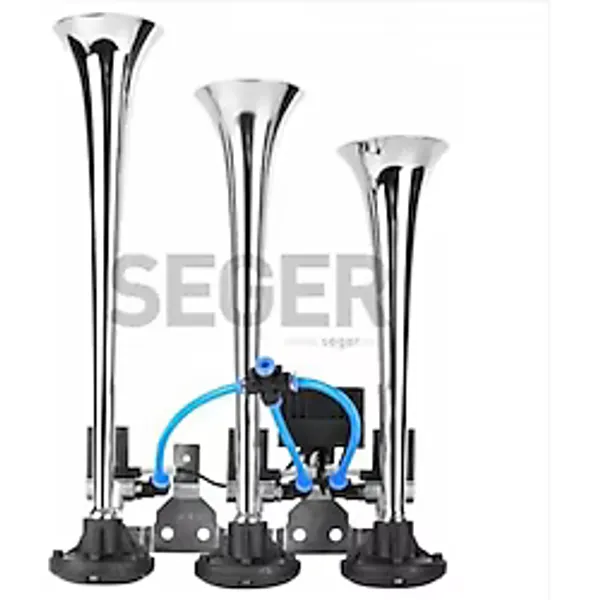 Seger Arap Korna Iran Şahı Krom Üçlü Havalı 12V Seger 82Eh1200 (485947337)