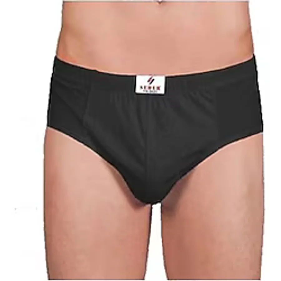 Seher Yıldızı 12 Adet Siyah Renk Slip Külot