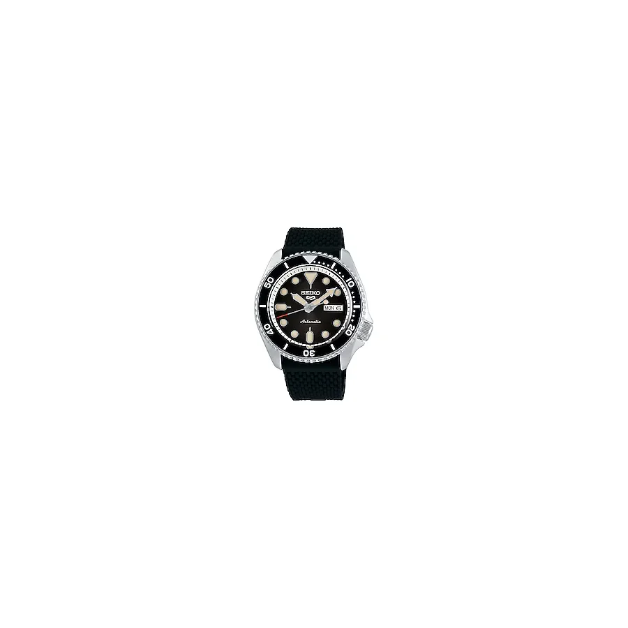 Seiko 5 Sports SKX SRPD Silikon Kordon Erkek Kol Saati